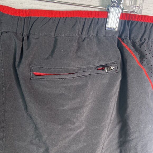 REI Black Lined Running Shorts Men’s Large Drawstring Waist - Picture 4 of 6